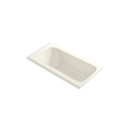 Kohler 60 in L, 30 in W, Biscuit, Acrylic 25830-96